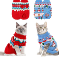 Cat Christmas Sweater for Cats