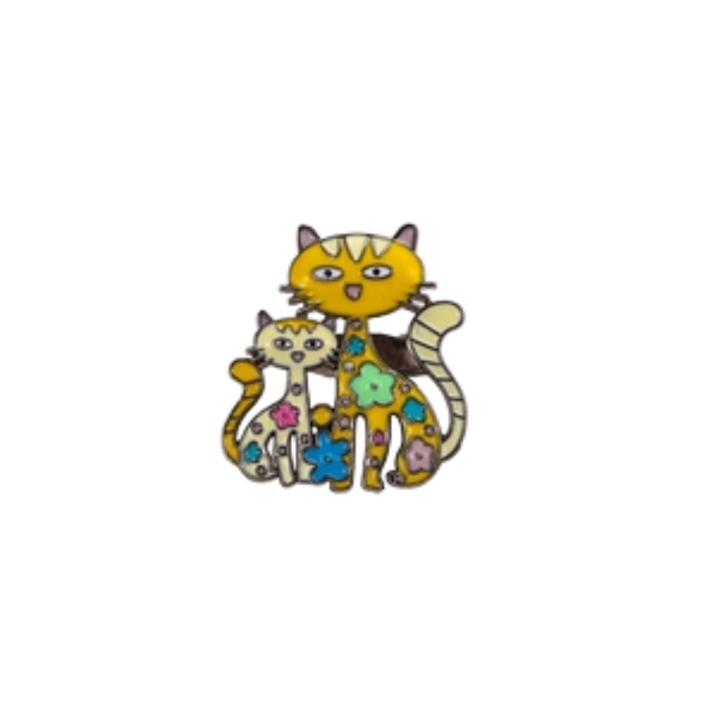 Enamel Cat Pins