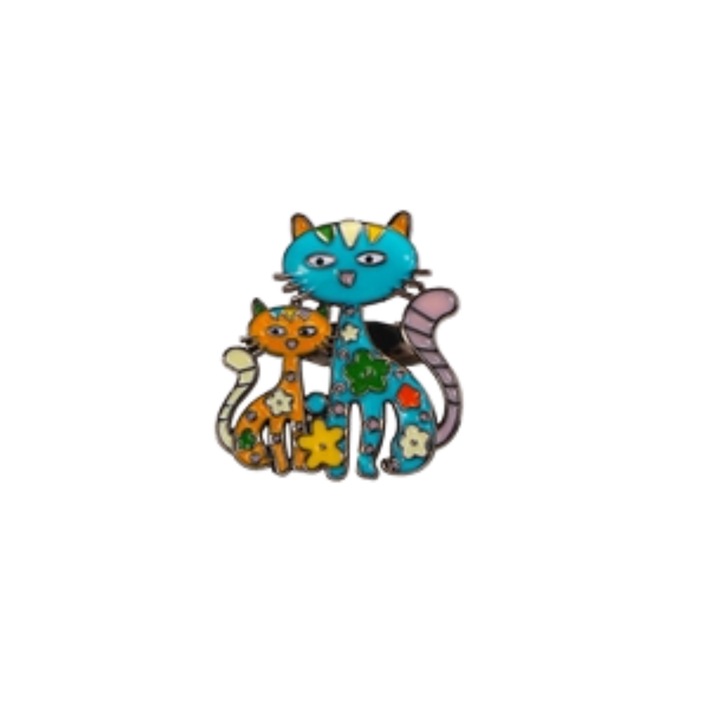 Enamel Cat Pins