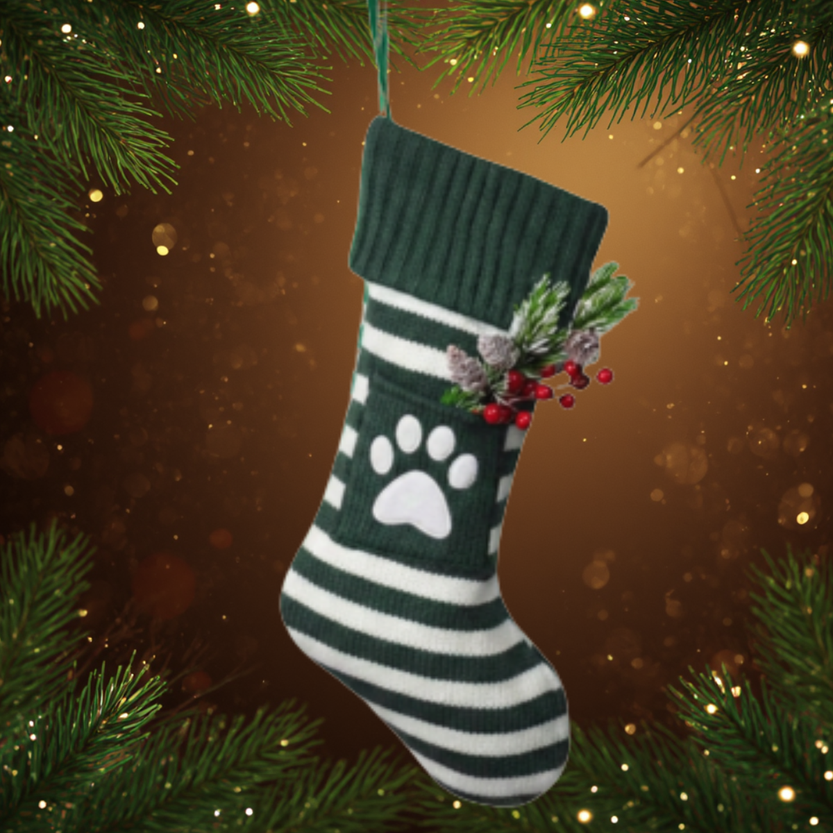 Cat Holiday Stocking
