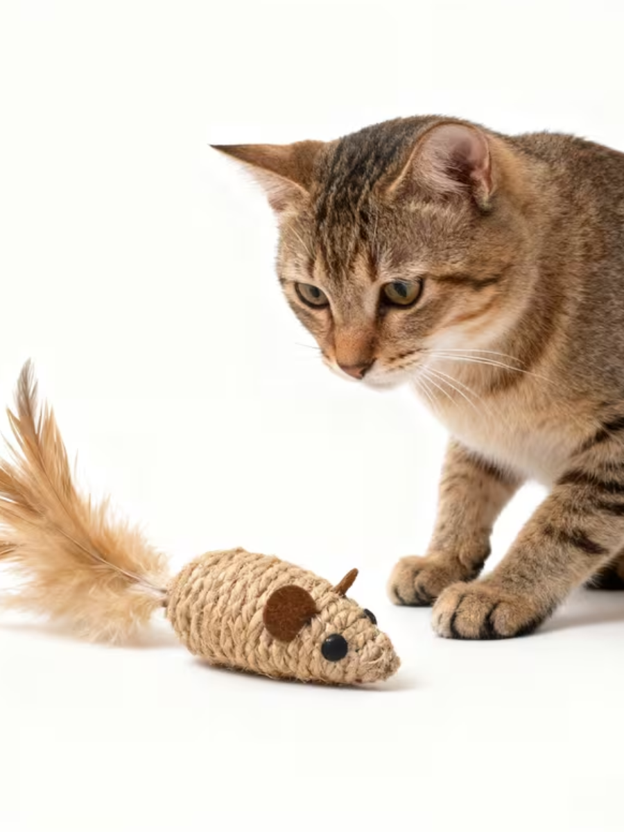 Natural Sisal Mouse Cat Toy