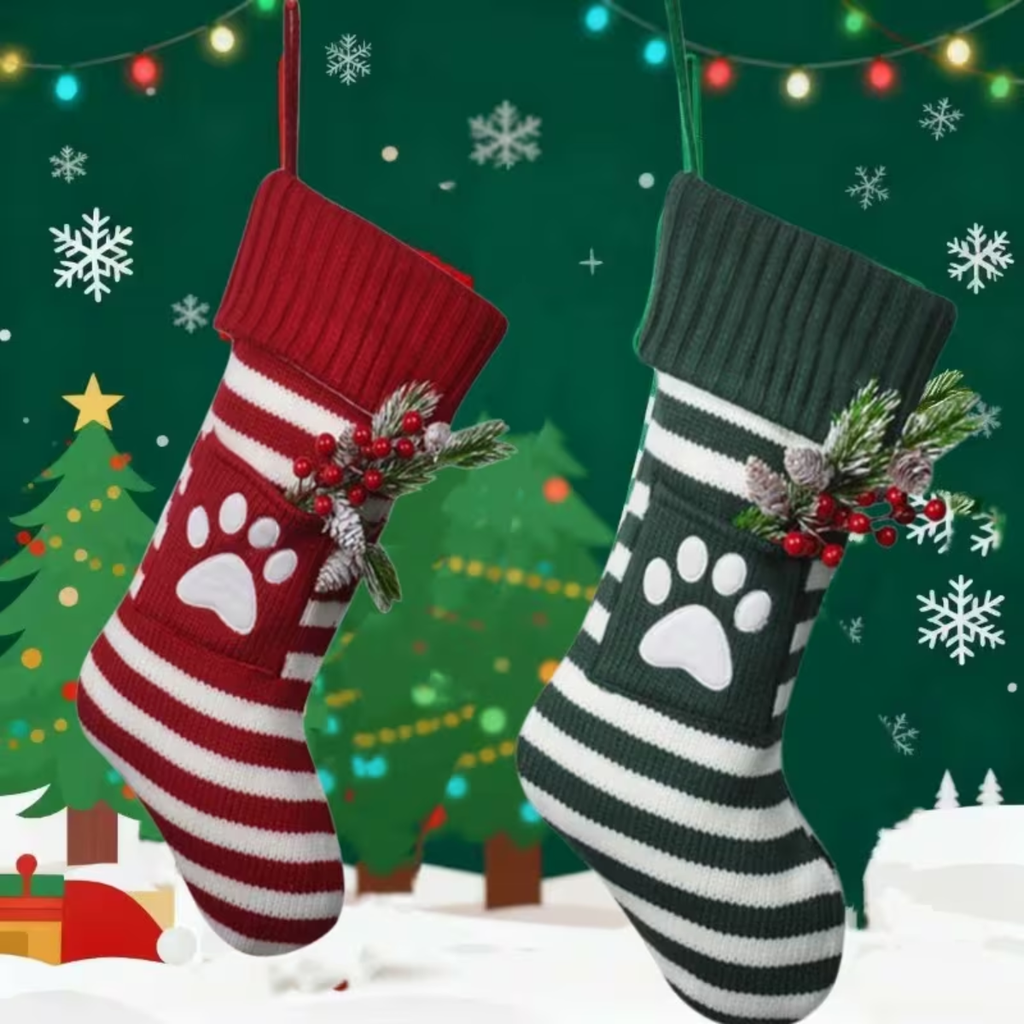 Cat Christmas Stocking