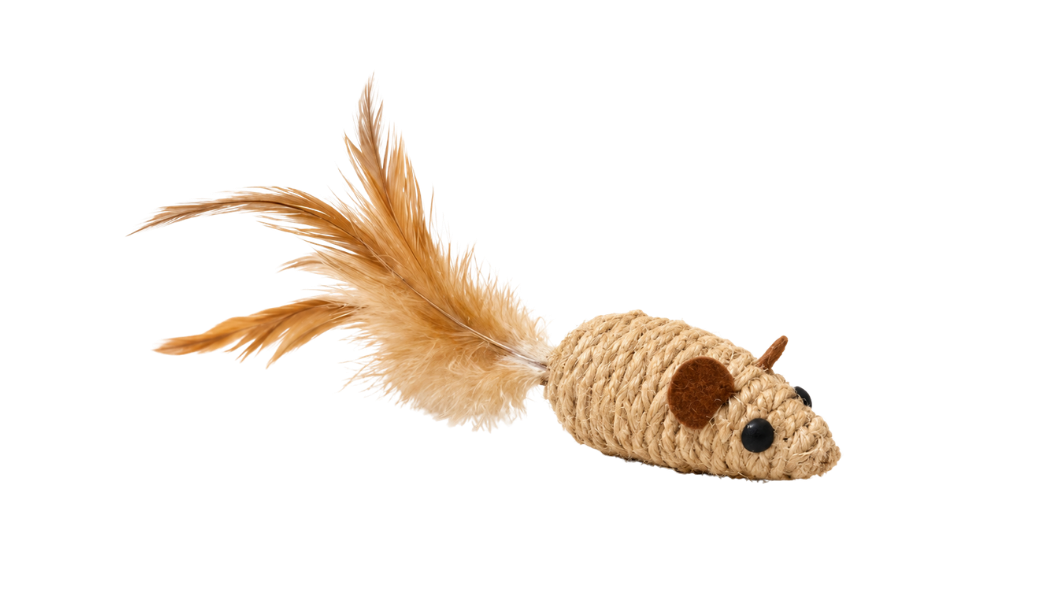 Natural Sisal Mouse Cat Toy